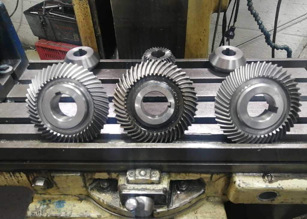 Generadora de engranajes.